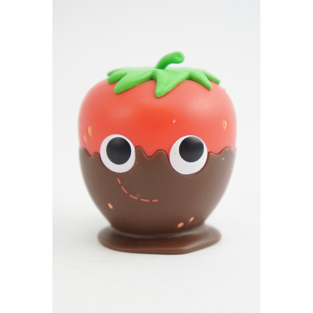 Kidrobot Yummy World Chocolate Dipped Strawberry Vinyl Figure Excellent